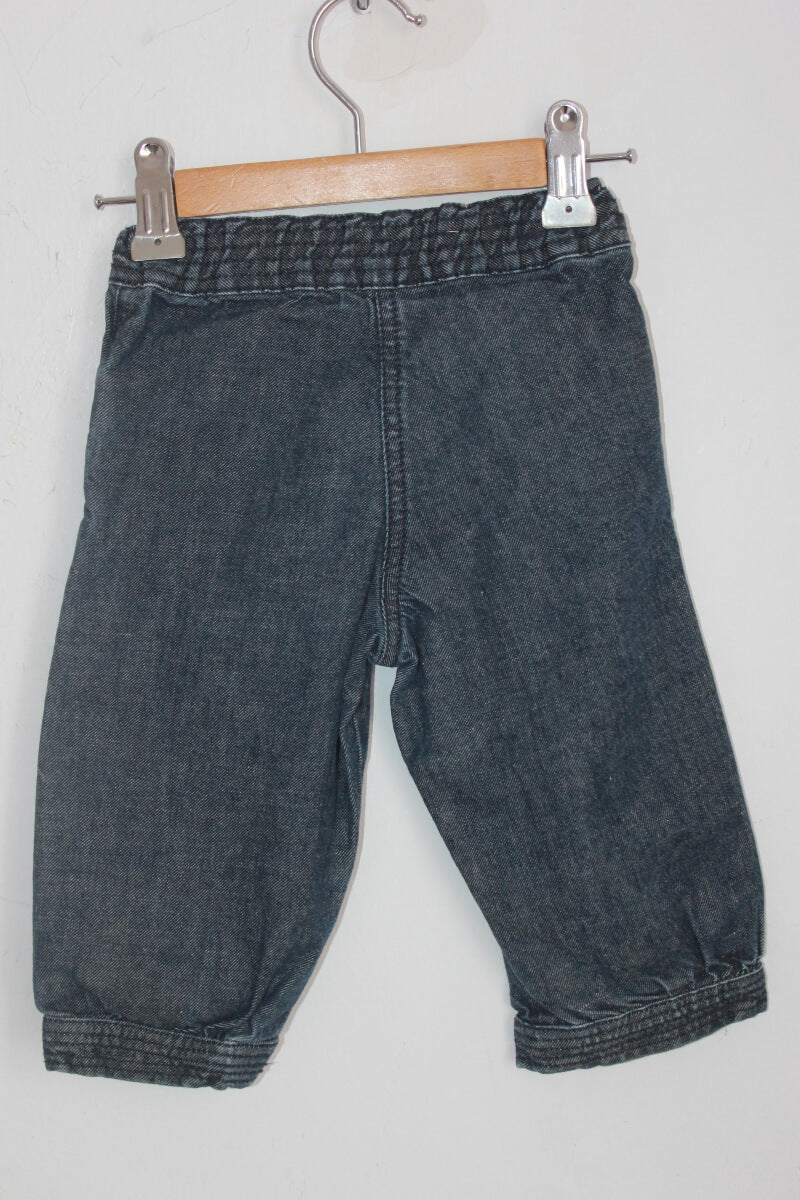 tweedehands blauwe jeans maat 74 boutchou