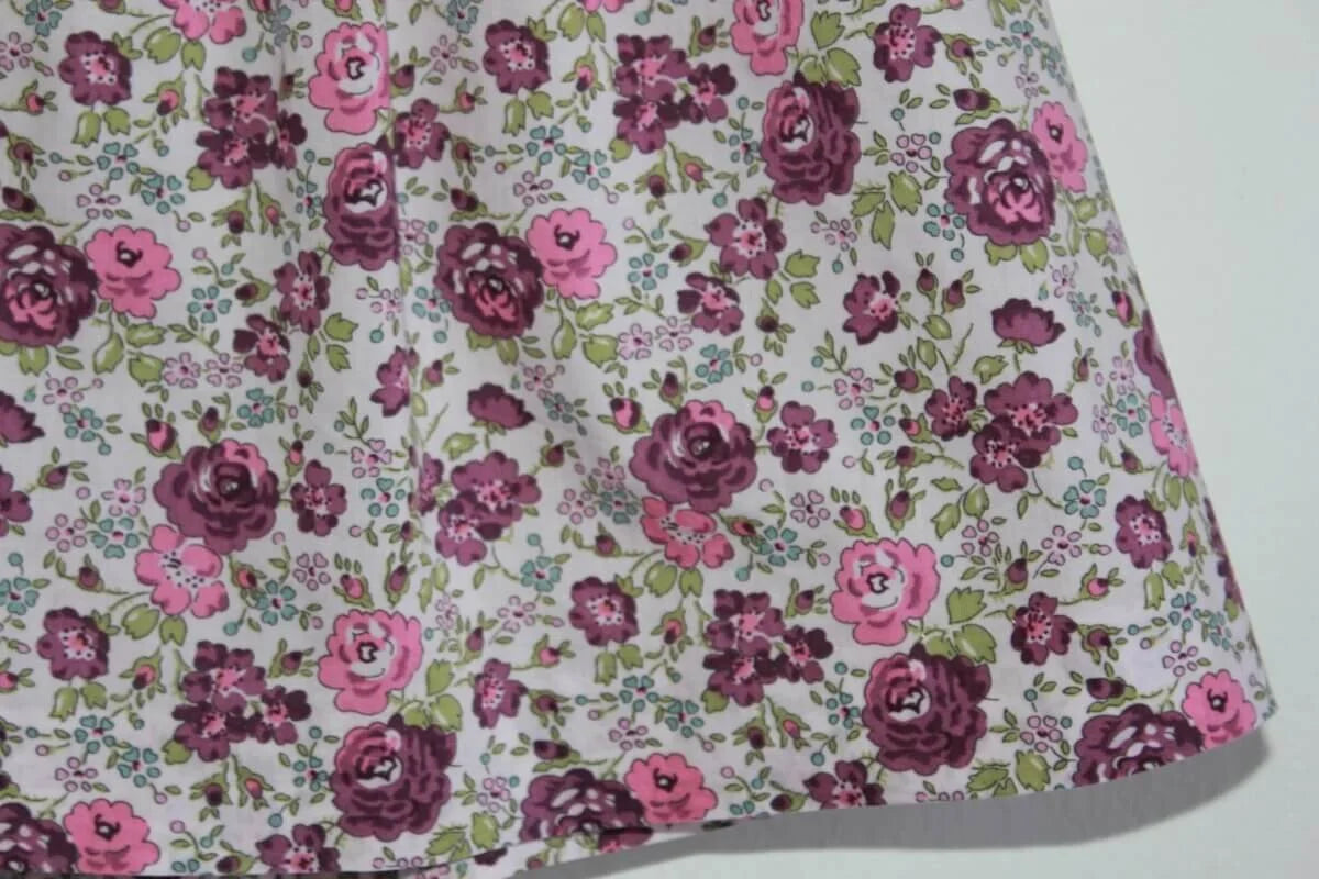 zomerse katoenen liberty jurk in multicolour met korte volantmouwen in maat 68 voor een baby meisje van jacadi