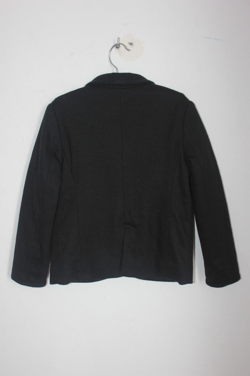 tweedehands zwarte blazer in maat 98-104 van bonpoint voor een meisje