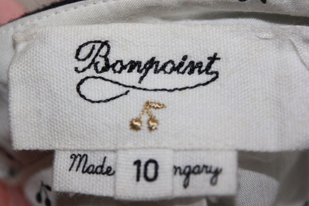 tweedehands winterse zwarte rok van bonpoint in maat 134-140