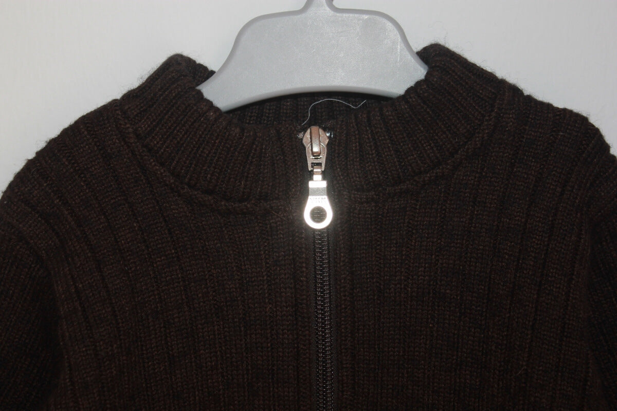 tweedehands unisex bruin vest in maat 68 chasse maree