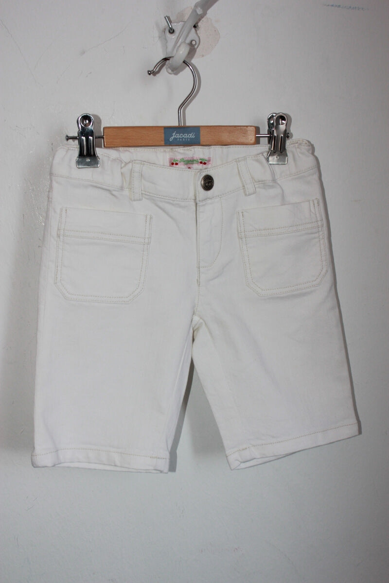 tweedehands-ecru-bermuda-maat-116-kind-bonpoint