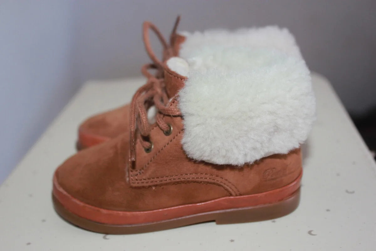 cognac-ecru-nubuck-schoenen-unisex-maat-19-pom-d-api