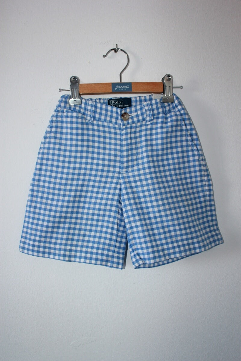 tweedehands-blauw-wit-geruite-bermuda-maat-104-jongen-ralph-lauren