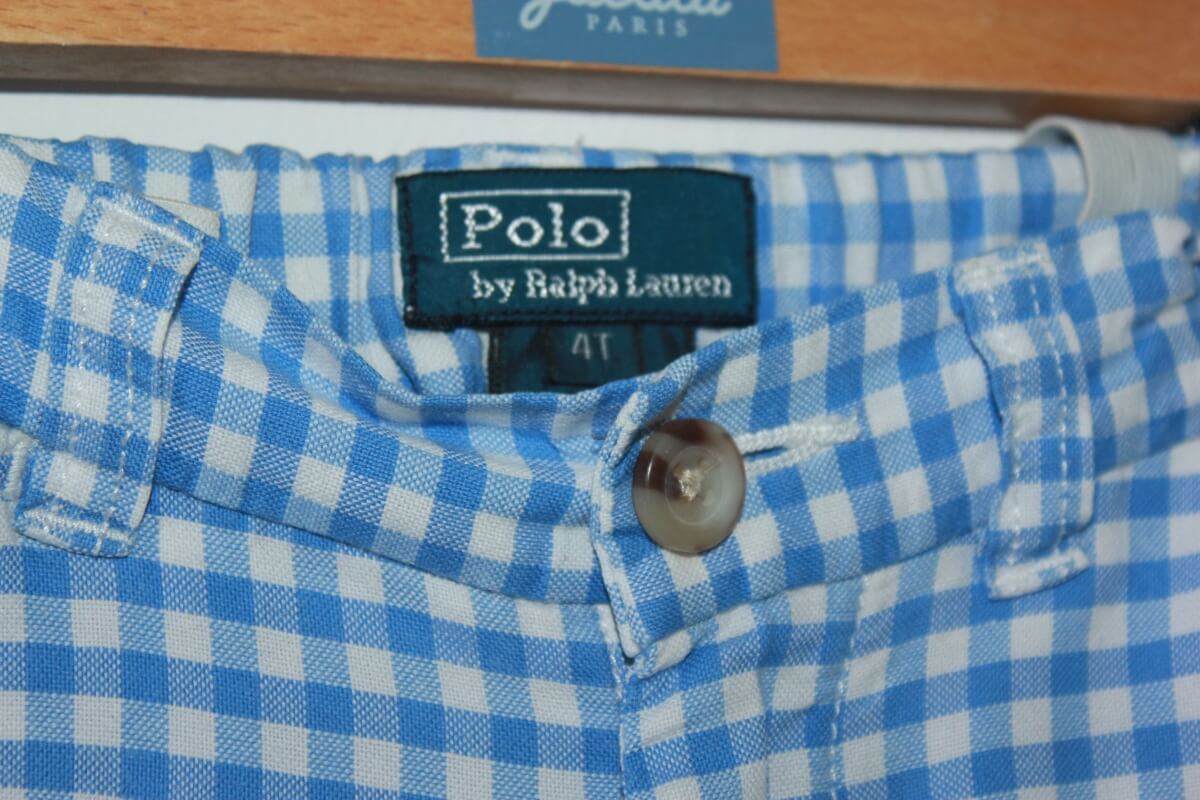 tweedehands-blauw-wit-geruite-bermuda-maat-104-jongen-ralph-lauren