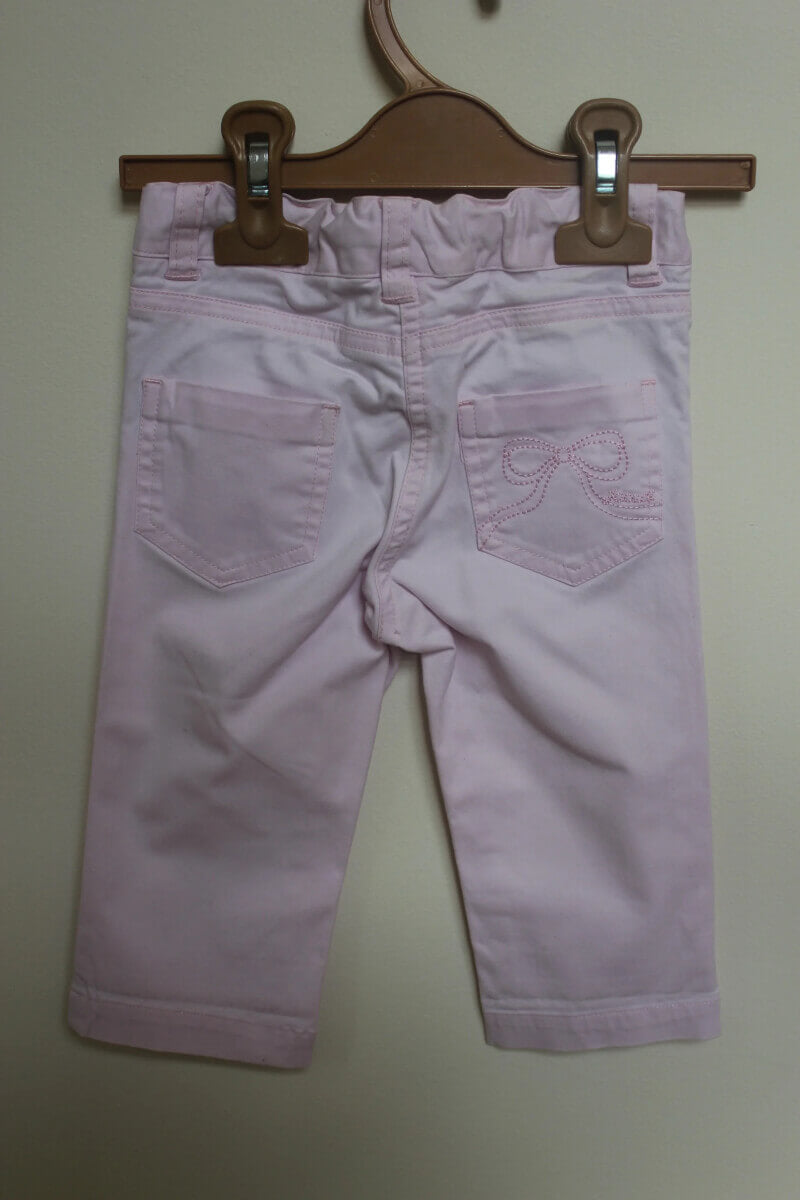 tweedehands roze lange broek van jacadi in maat 98 voor een meisje