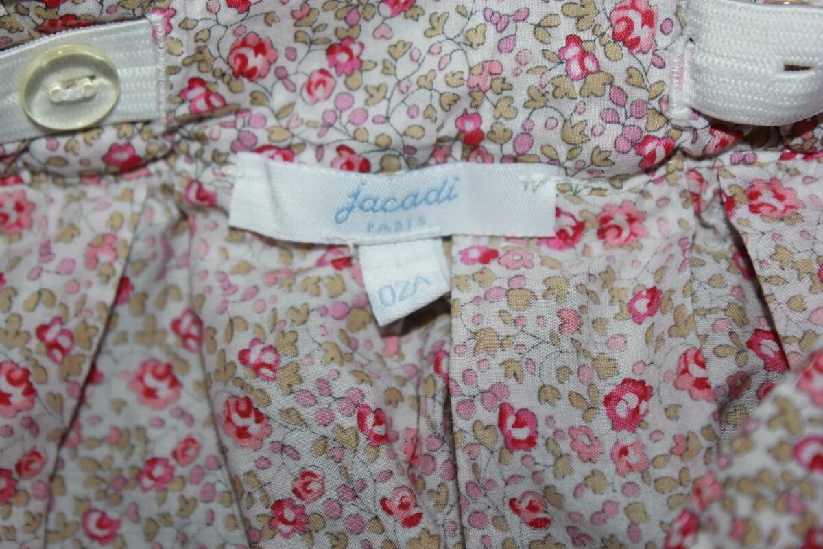 tweedehands katoenen liberty rok in multicolour van jacadi maat 86 voor een baby meisje