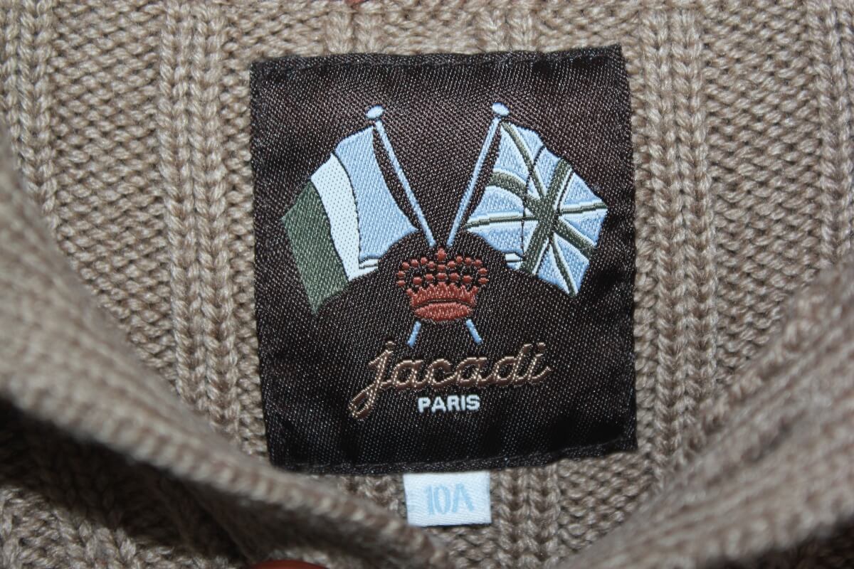 tweedehands beige jacadi trui in maat 140 voor een jongen