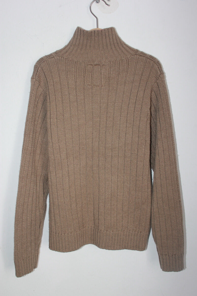 tweedehands beige jacadi trui in maat 140 voor een jongen