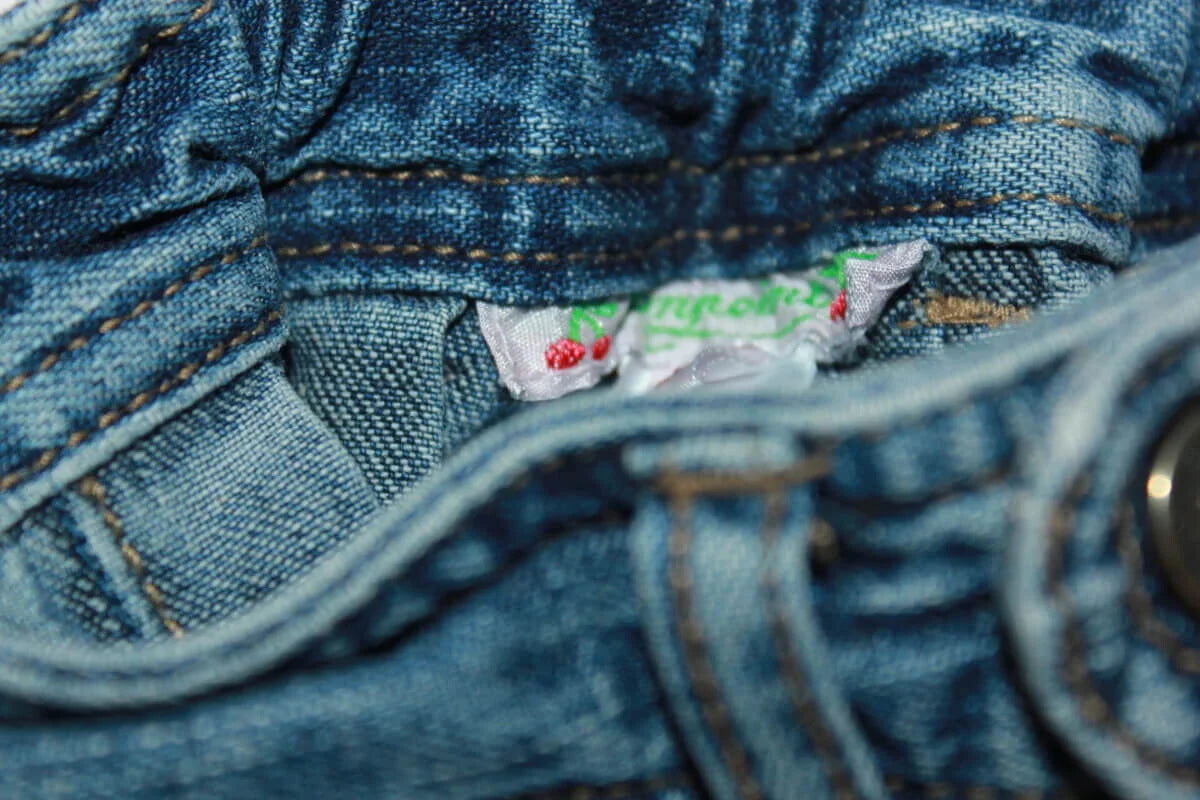 tweedehands denim rok van bonpoint in maat 98-104