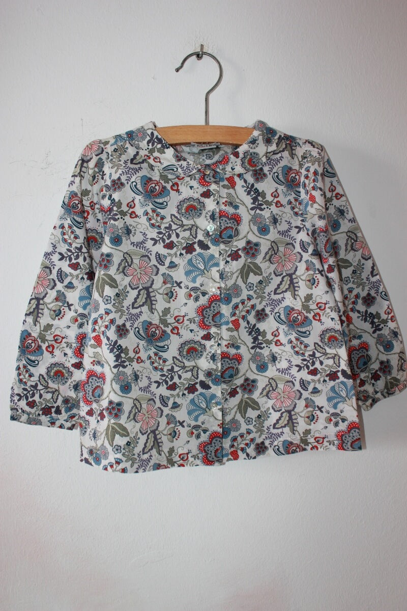 tweedehands-blouse-lange-mouwen-bloemenprint-maat-86-baby-meisje-cyrillus