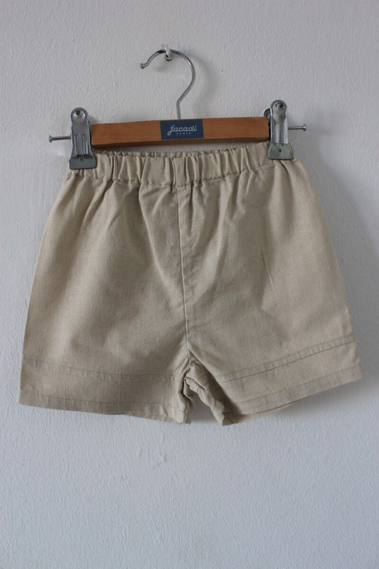 tweedehands-linnen-beige-korte-broek-maat-68-baby-jongen-dpam