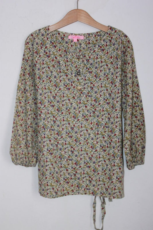 liberty blouse in multicolour met lange mouwen maat 128 van wowo