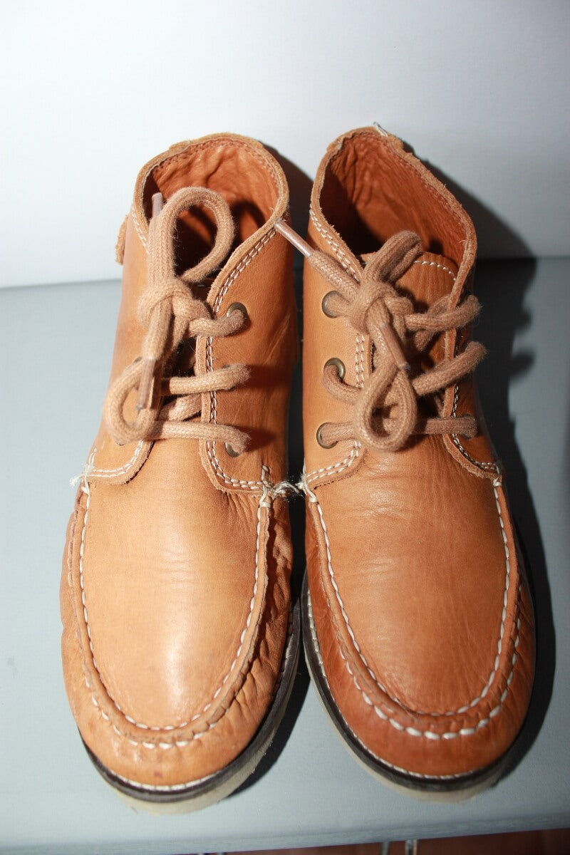 tweedehands-schoenen-leer-cognac-maat-34-unisex-cyrillus