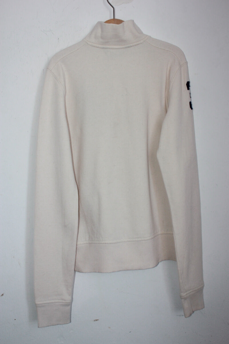 tweedehands-creme-sweater-maat-158-ralph-lauren