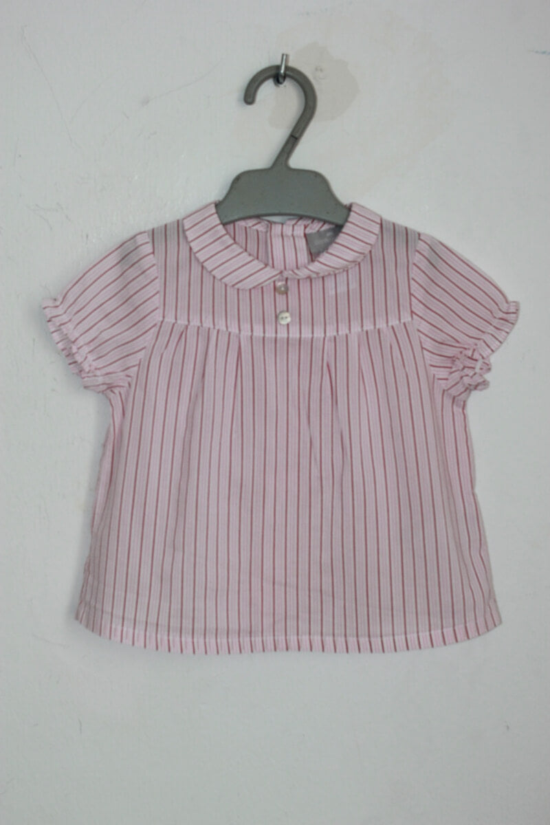 tweedehands blouse korte mouwen maat 68 cyrillus
