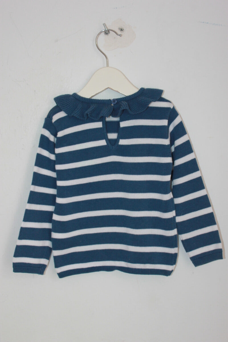 blauw-wit-gestreepte-trui-volantkraag-maat-80-baby-meisje-tex