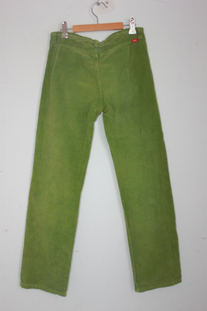 tweedehands-groene-broek-maat-140-meisje-diesel