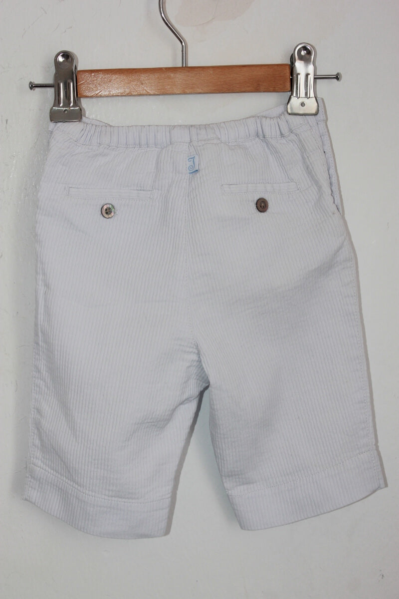 tweedehands lichtblauw unisex broekje maat 62 jacadi