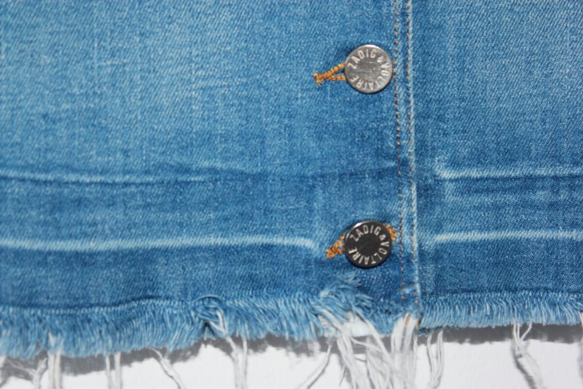 tweedehands-blauwe-jeans-rok-maat-134-meisje-zadig-et-voltaire