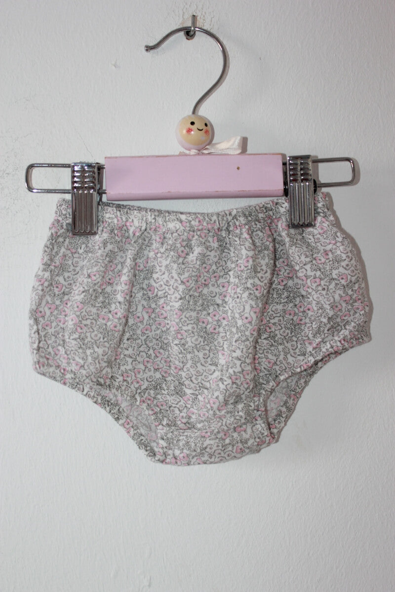 tweedehands-zomerse-gebloemde-mouwloze-jurk-bloomer-maat-68-baby-meisje-boutchou