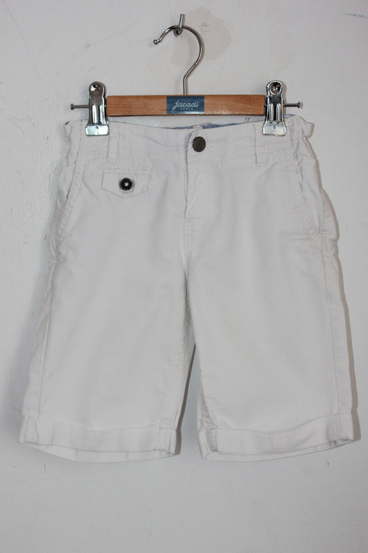 tweedehands witte bermuda maat 110 mayoral