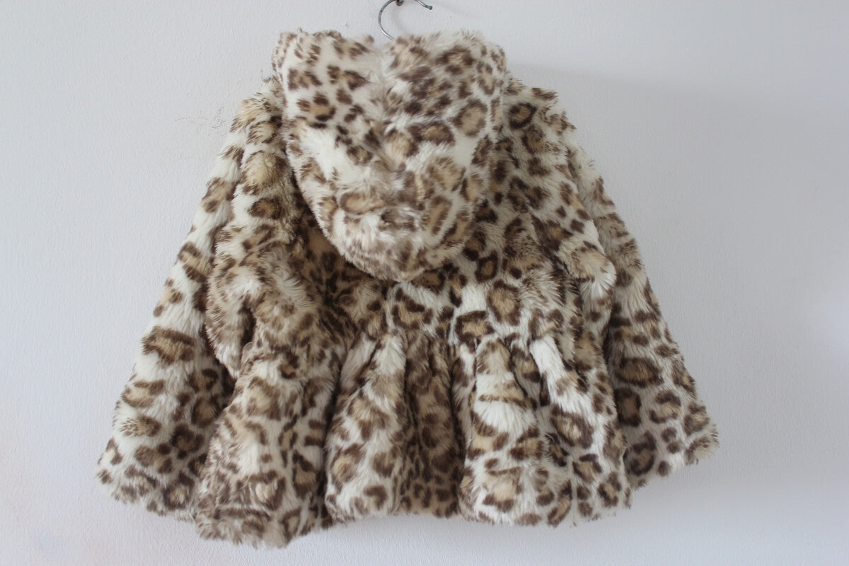 tweedehands-fake-fur-jas-luipaardprint-maat-92-meisje-monnalisa