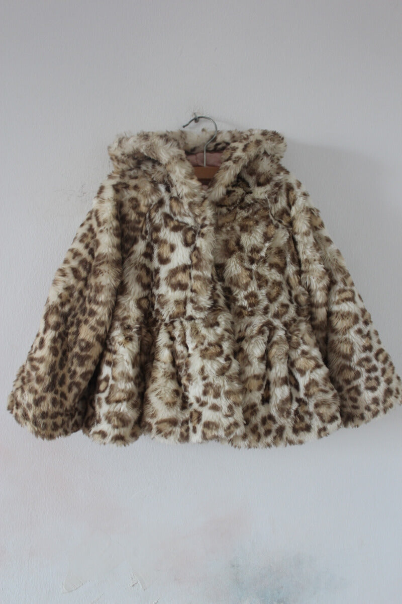 tweedehands-fake-fur-jas-luipaardprint-maat-92-meisje-monnalisa