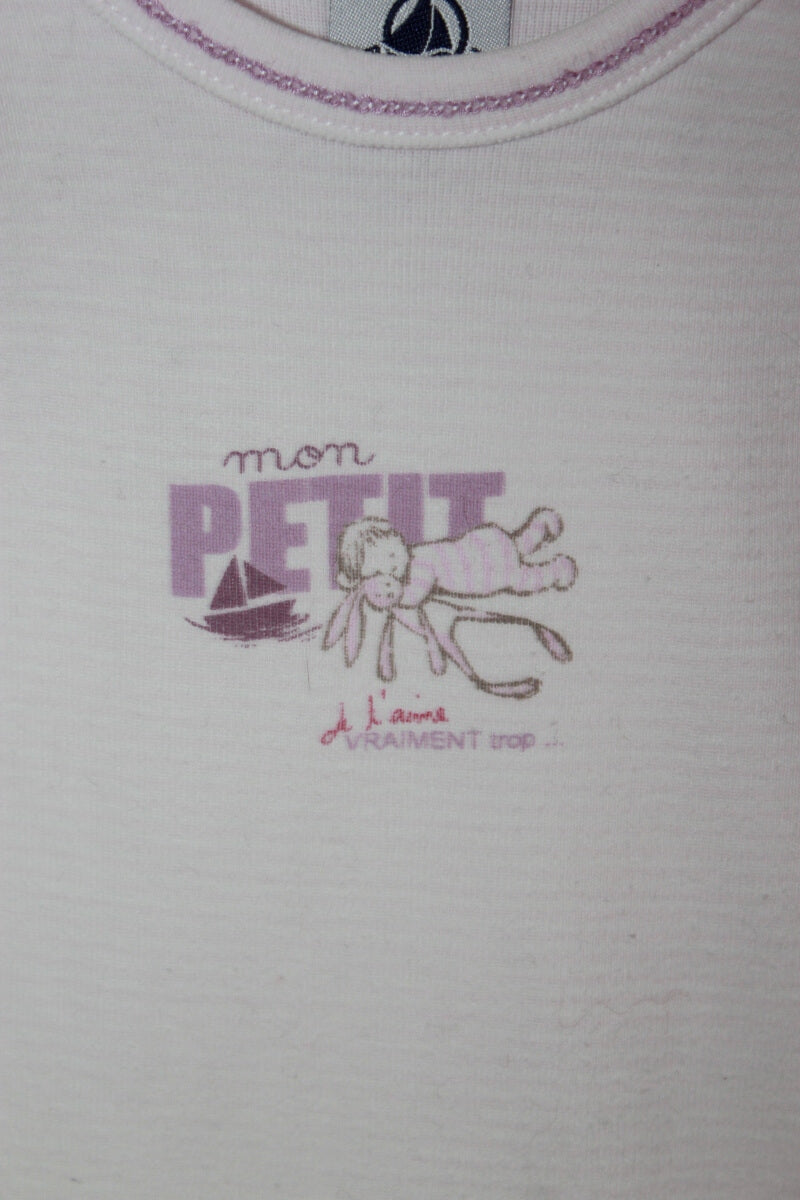preloved romper korte mouwen maat 86 baby meisje petit bateau