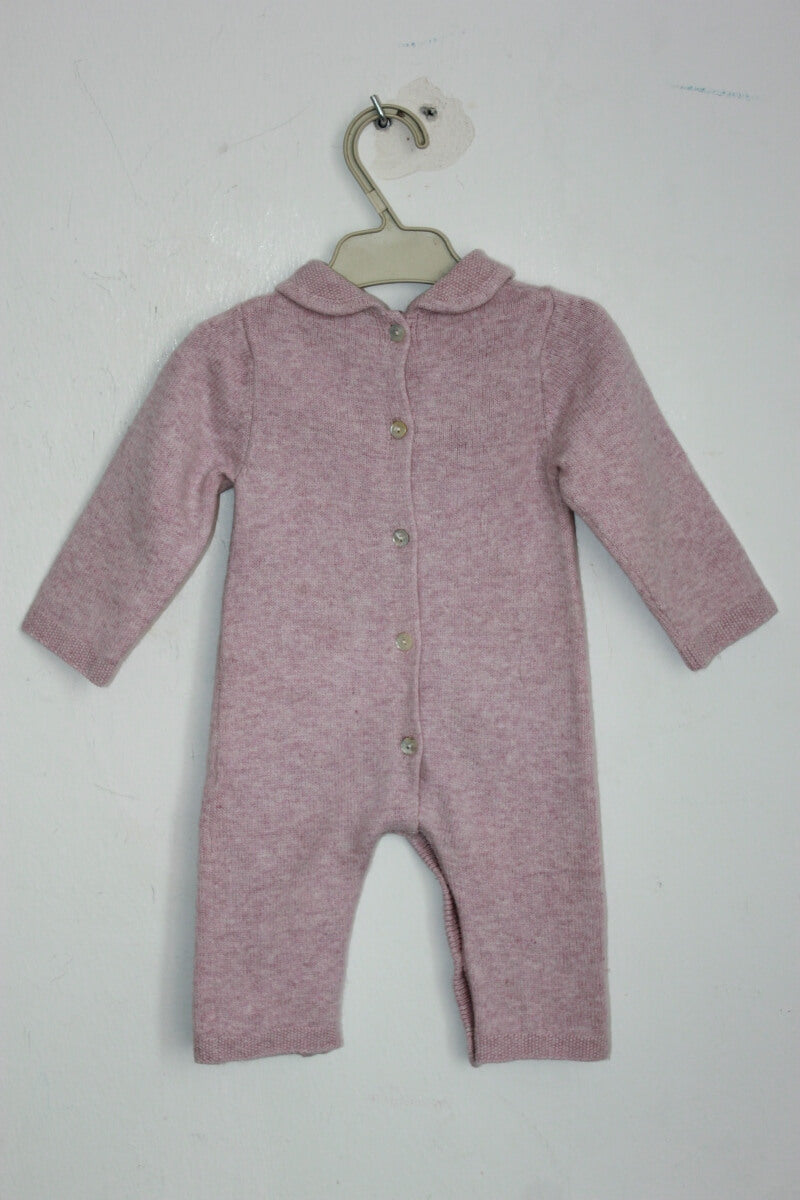 tweedehands-roze-gebreid-pakje-maat-62-baby-meisje-cyrillus