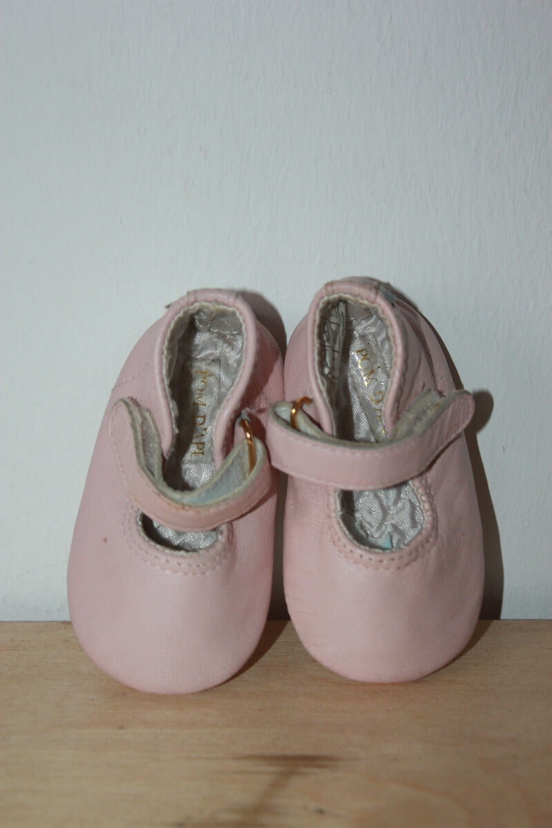 tweedehands-roze-leren-mary-janes-schoentjes-maat-16-baby-meisje-pom-d-api