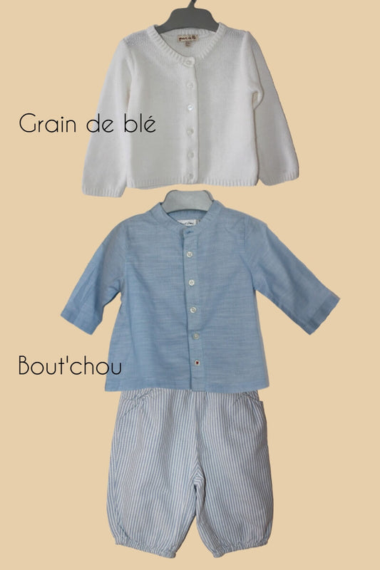 preloved zomerse look boutchou en grain de ble maat 62 baby jongen