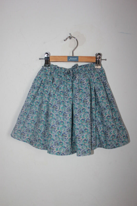 tweedehands katoenen zomerse gebloemde rok in multicolour, maat 110 van little cigogne