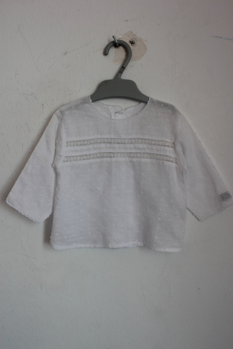 tweedehands-witte-blouse-lange-mouwen-maat-62-la-petite-ourse-baby-meisje