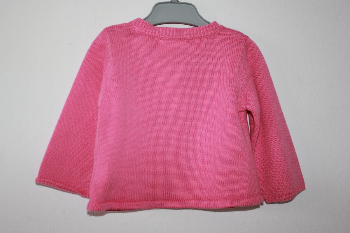 tweedehands-fuchsia-vest-maat-68-baby-meisje-dpam