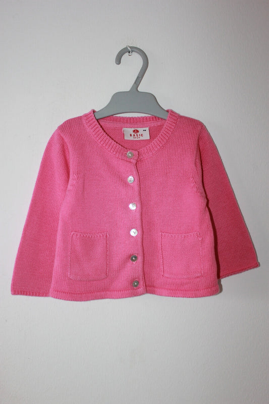 tweedehands-fuchsia-vest-maat-68-baby-meisje-dpam