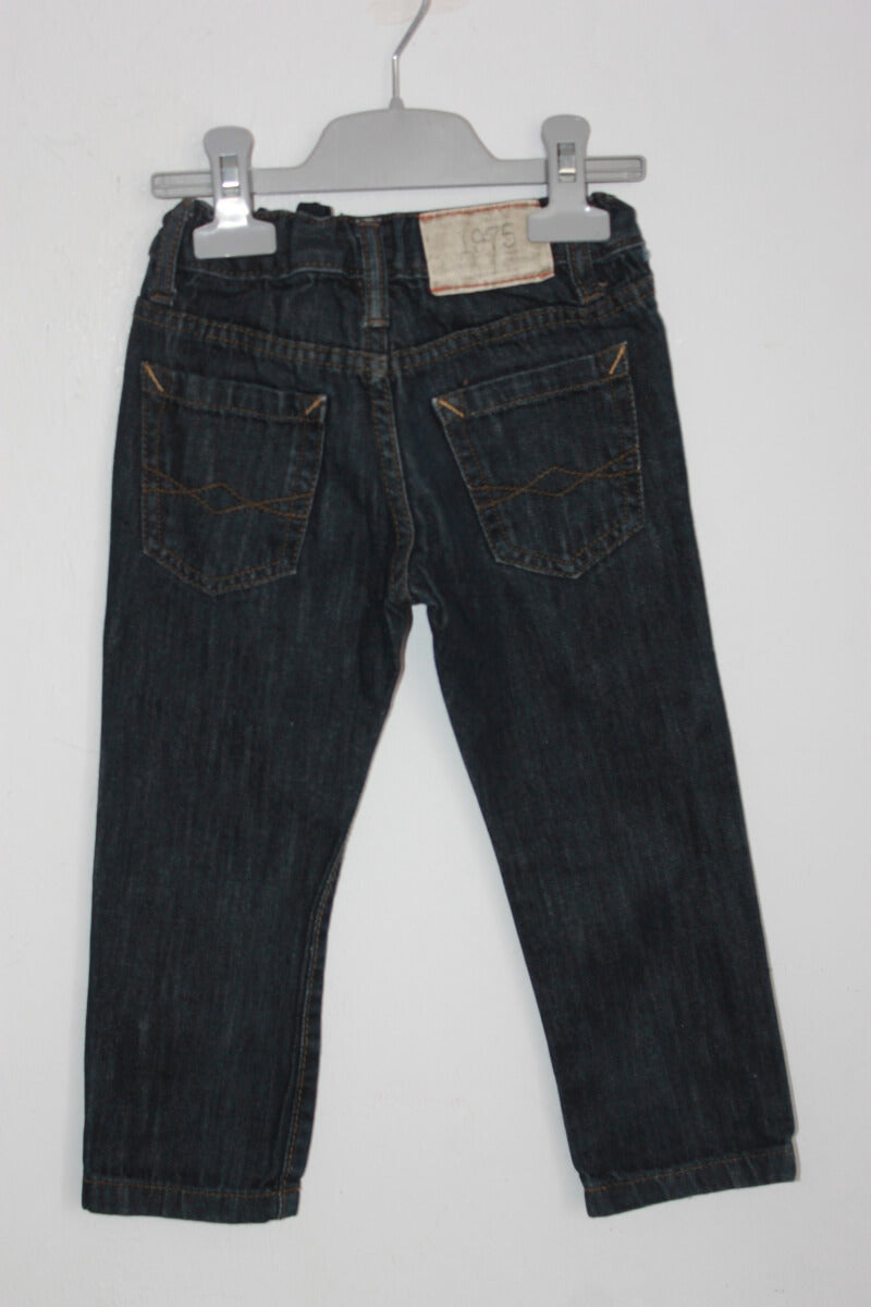 tweedehands-donkerblauwe-unisex-jeans-maat-86-baby-zara