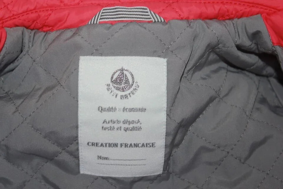 koraalroze-gewatteerde-jas-maat-68-petit-bateau