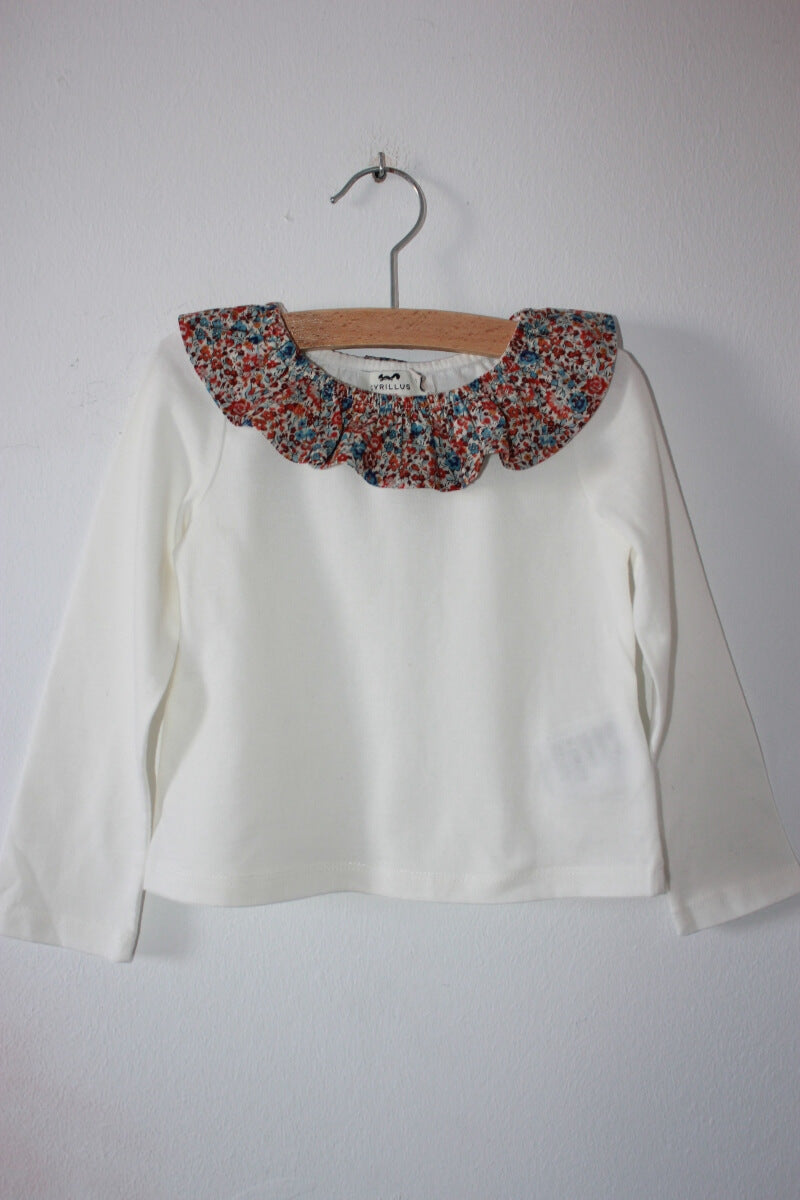 tweedehands-shirt-lange-mouwen-liberty-volantkraag-maat-92-meisje-cyrillus