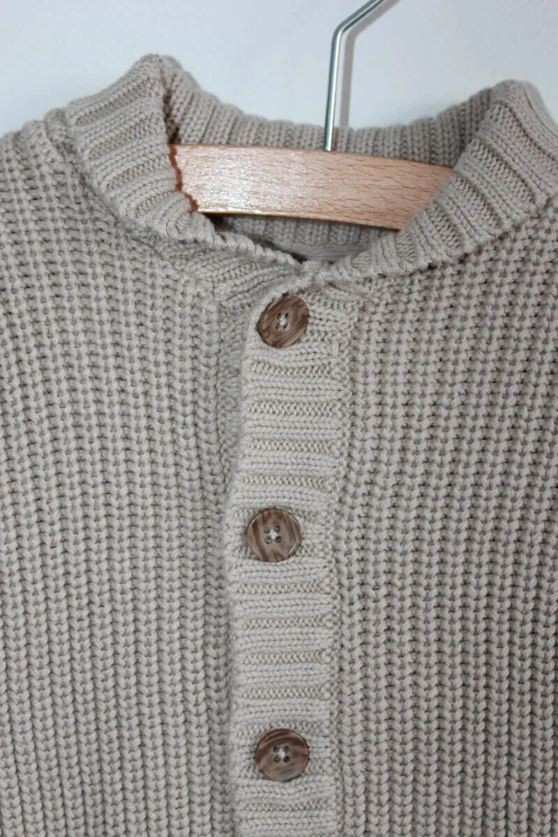 tweedehands-beige-vest-maat-80-kitchoun