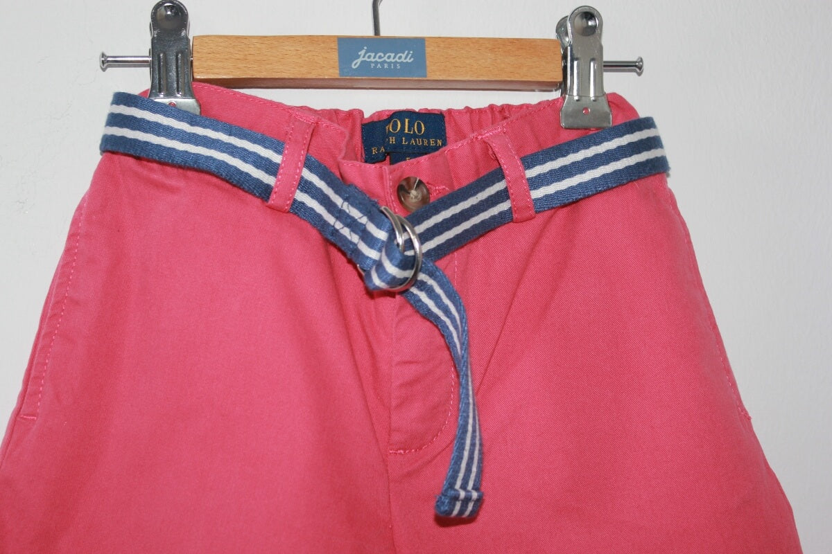 tweedehands-bermuda-koraal-jongen-maat-110-ralph-lauren