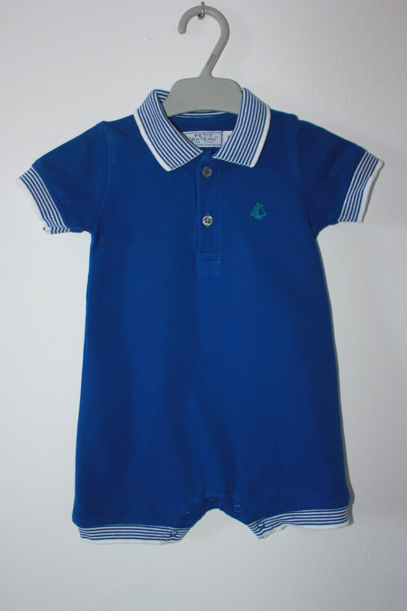 tweedehands-blauw-wit-pakje-korte-mouwen-maat-68-baby-jongen-petit-bateau