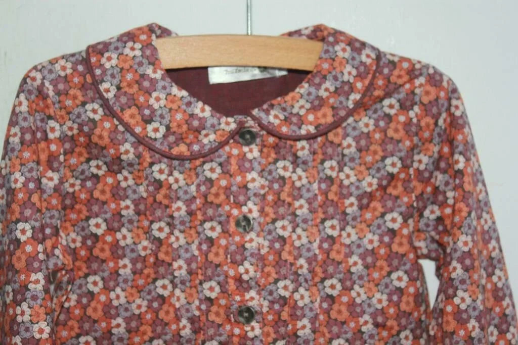 tweedehands-gebloemde-blouse-lange-mouwen-troizenfants-meisje-maat-92