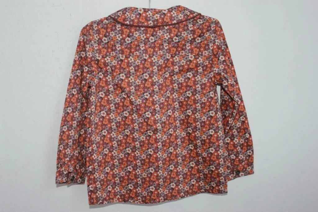 tweedehands-gebloemde-blouse-lange-mouwen-troizenfants-meisje-maat-92