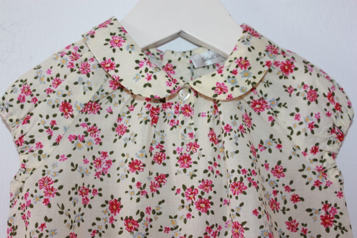 zomerse-gebloemde-blouse-korte-mouwen-maat-68-baby-meisje-boutchou