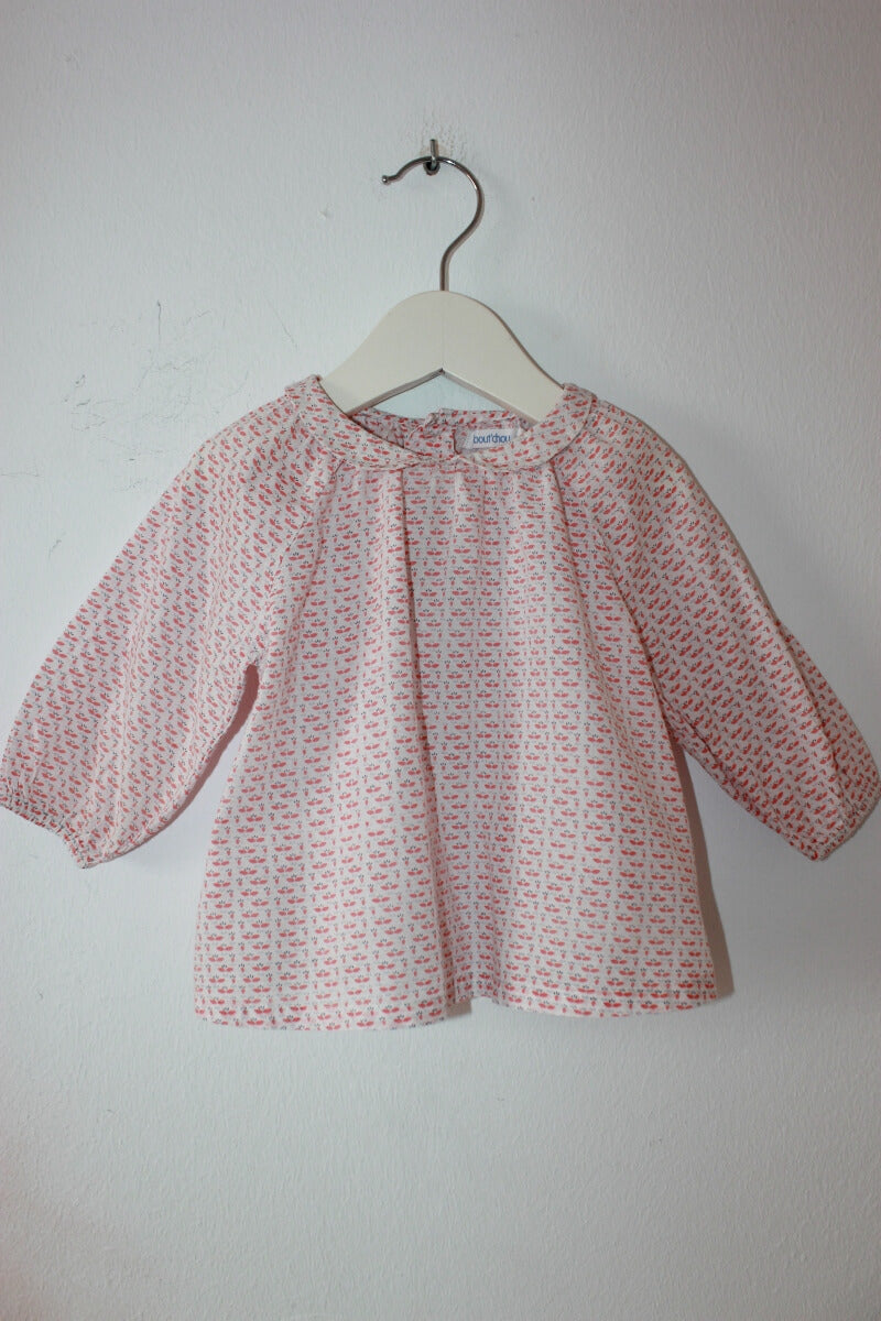 tweedehands-blouse-maat68-flowerprint-lange-mouwen-maat-68-baby-meisje-boutchou