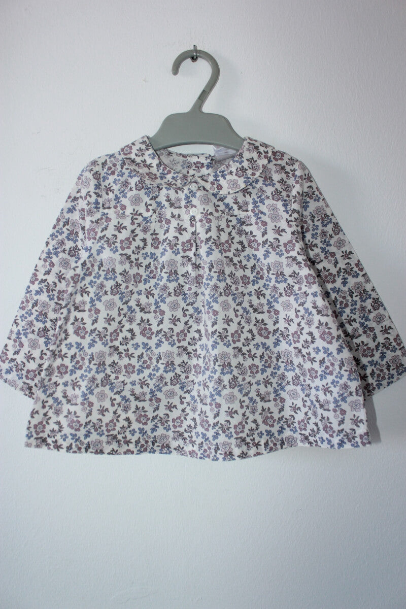 tweedehands-gebloemde-blouse-lange-mouwen-baby-meisje-maat-74