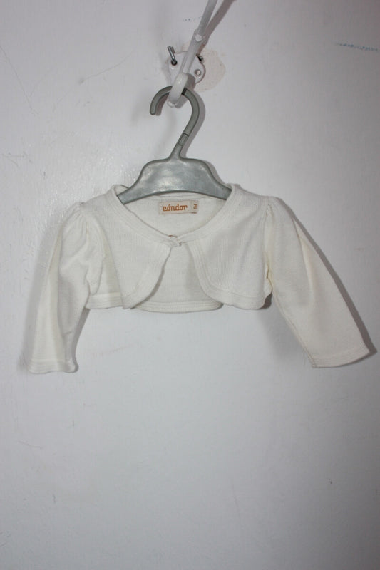 tweedehands-creme-bolero-vestje-condor-baby-meisje-maat56