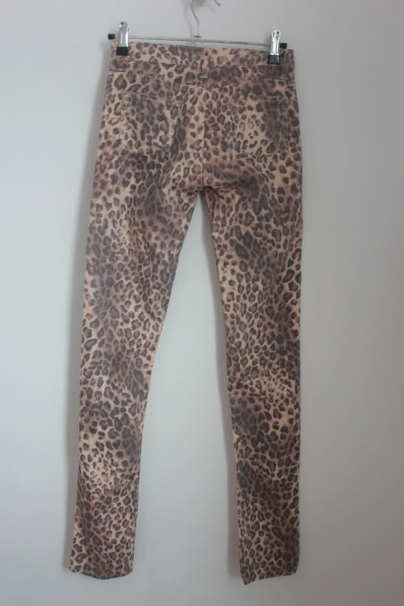 tweedehands-broek-luipaardprint-maat-152-meisje-roberto-cavalli