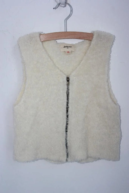 creme-mouwloos-vest-bellerose-maat-128-meisje